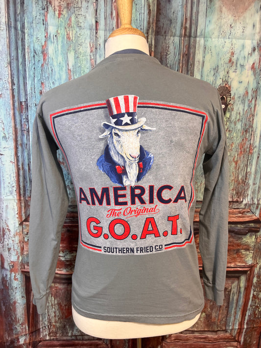 Southern Fried Cotton The Original Goat Granite - SZ Adult Small